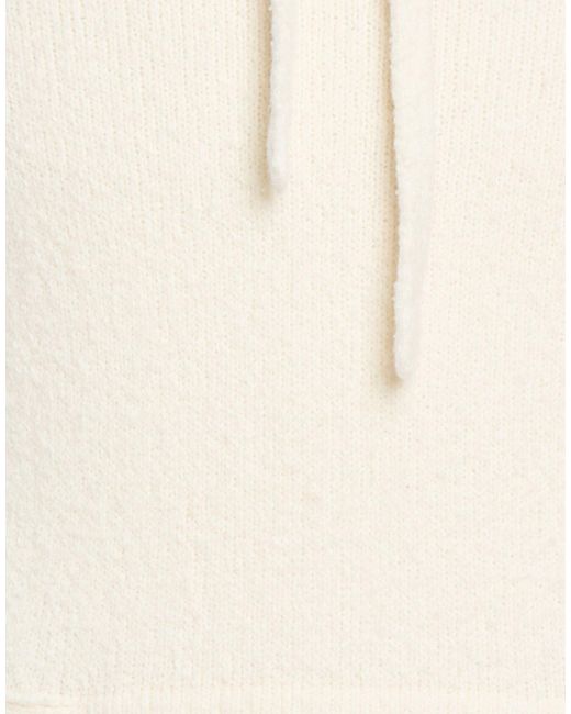 Roberto Collina White Turtleneck Cotton, Polyamide, Elastane for men