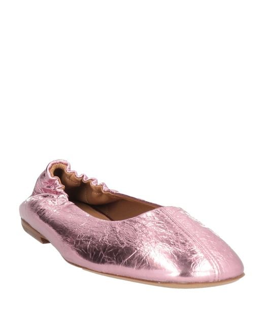 Dries Van Noten Pink Ballet Flats