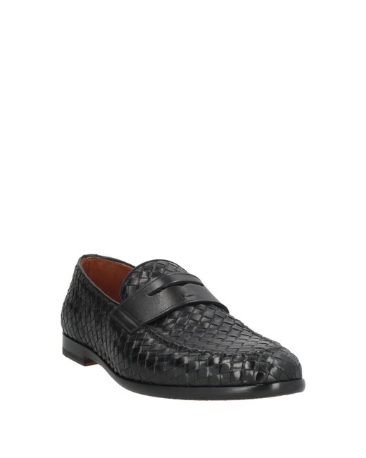 Doucal's Gray Loafers Leather for men