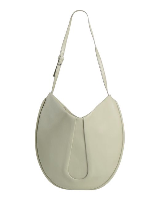 THEMOIRÈ Gray Shoulder Bag Polyurethane