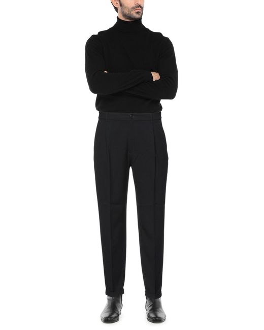 ARMANI EXCHANGE Black Trouser for men