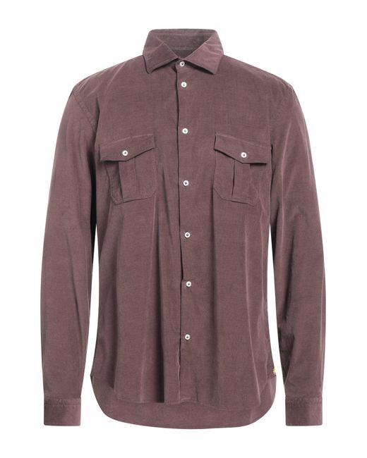 Manuel Ritz Purple Shirt for men