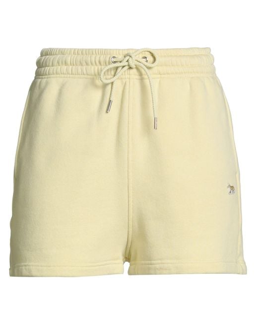 Maison Kitsuné Natural Shorts & Bermuda Shorts