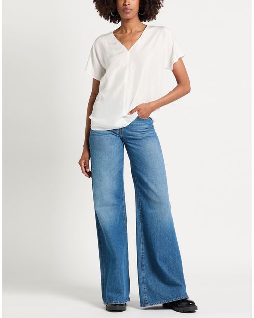 Alysi White Top Silk