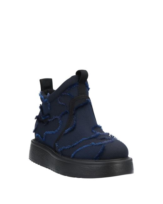 Dior Blue Ankle Boots