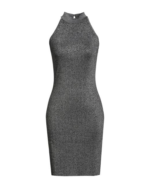Karl Lagerfeld Gray Mini Dress