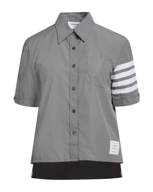 Thom Browne Gray Shirt Polyester