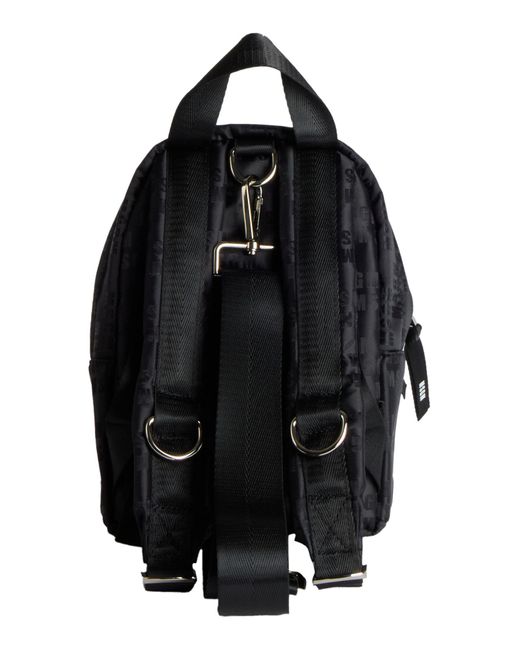 MSGM Black Rucksack