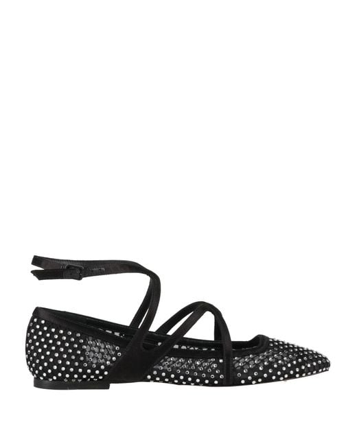 Jimmy Choo Black Ballet Flats