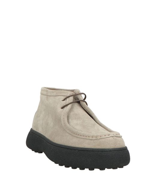 Tod's Gray Ankle Boots for men