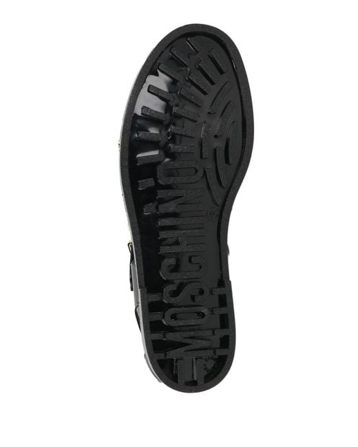 Moschino Black Sandals