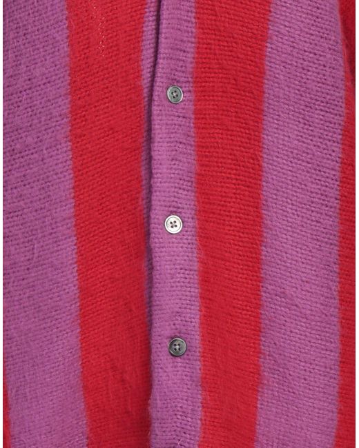 Stussy Red Cardigan for men