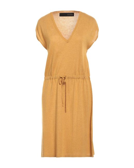 Messagerie Yellow Mini Dress