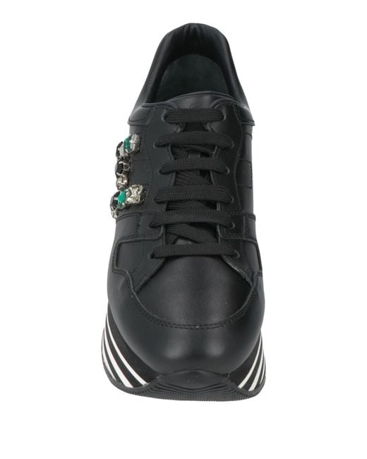Hogan Black Trainers