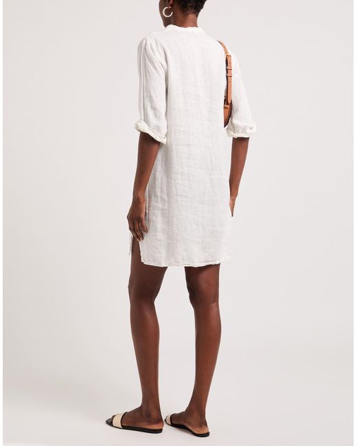 Crossley White Mini-Kleid