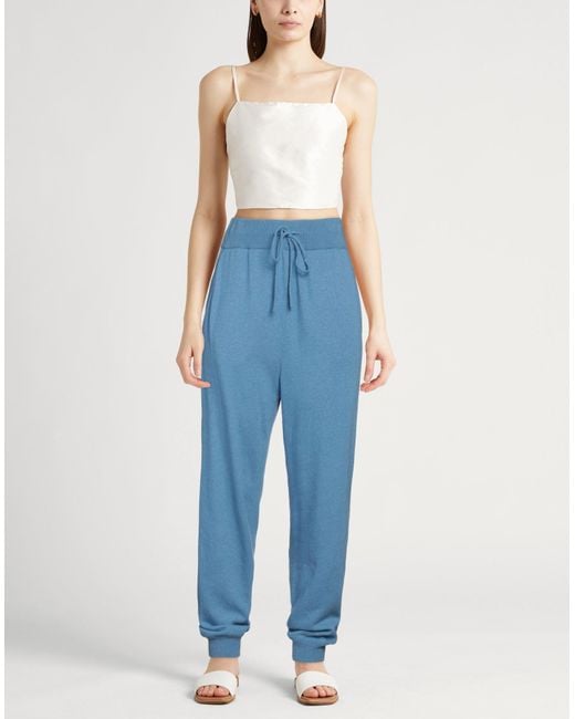 Alberta Ferretti Blue Trouser