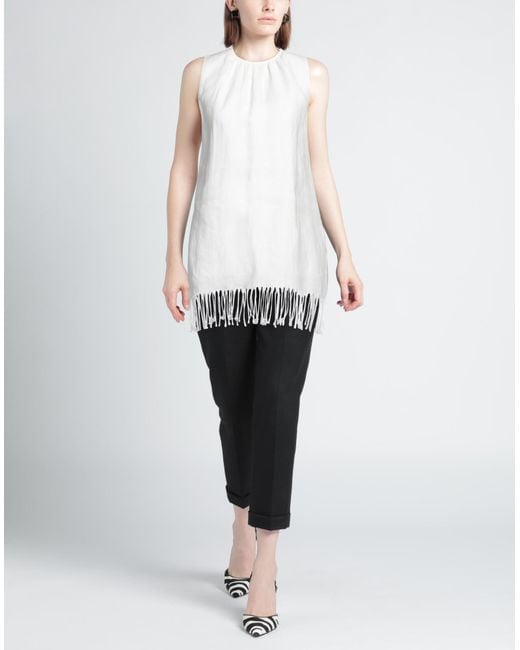 Max Mara White Top