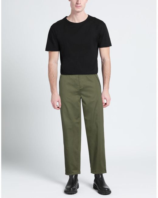 Burberry Green Pants for men