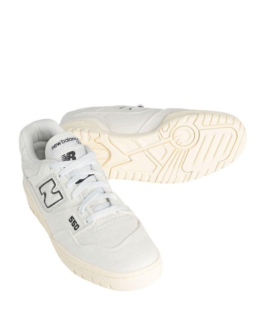 New Balance White Trainers for men