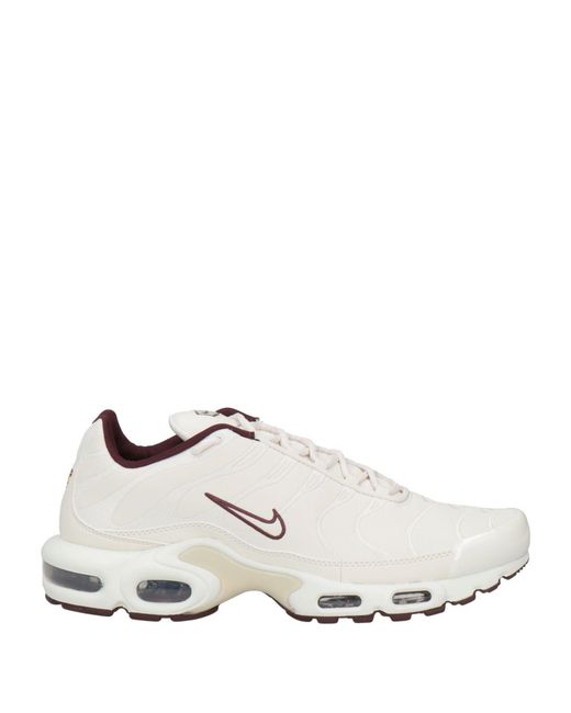 Nike White Air Max Plus Sneakers Synthetic Material for men