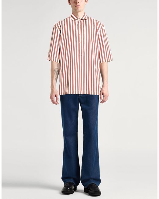 Lardini Red Shirt for men