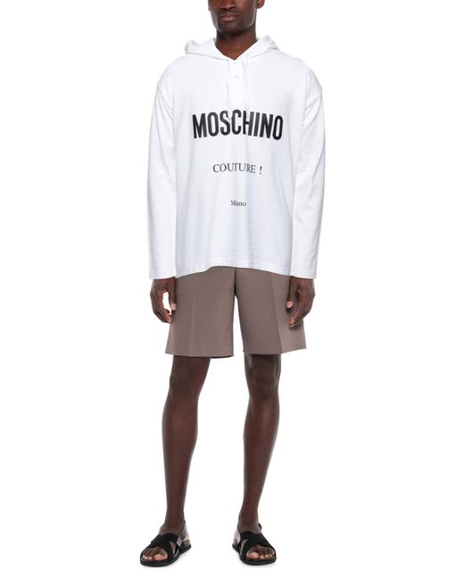 Moschino White T-Shirt Cotton for men