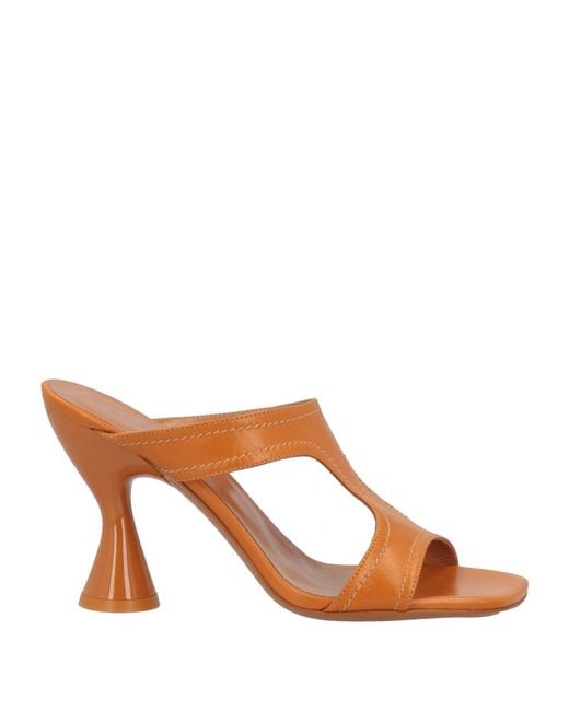 By Far Brown Sandals
