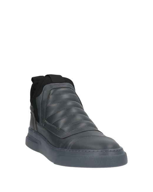 Bruno Bordese Blue Sneakers Leather for men