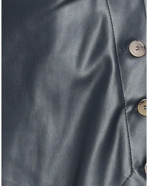 Jijil Gray Mini Skirt Polyester
