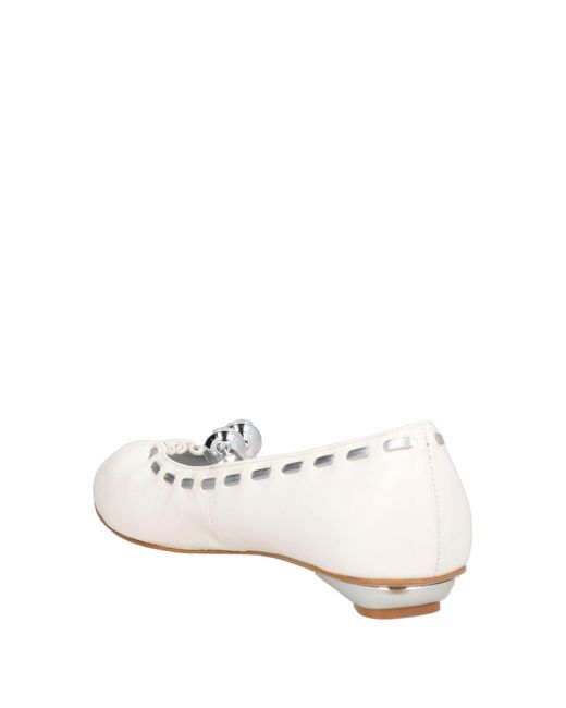 Divine Follie Natural Ballet Flats