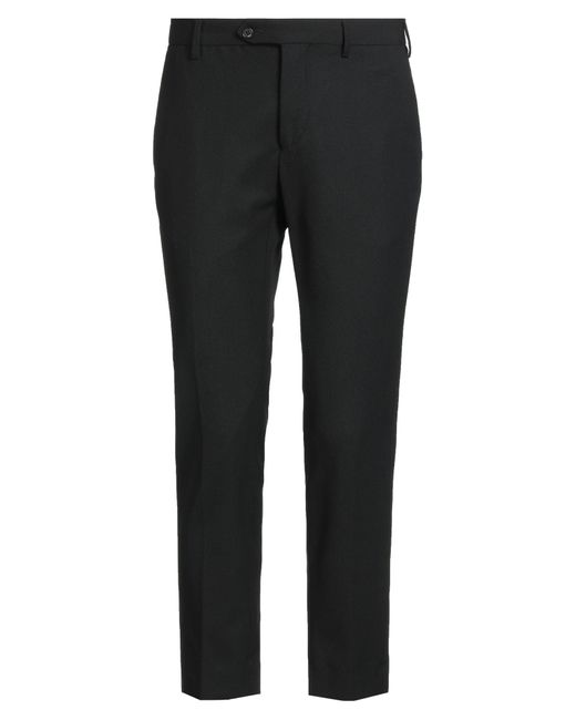 BE ABLE Black Pants Polyester, Virgin Wool for men