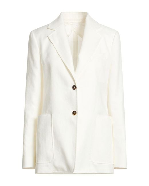Max Mara White Blazers