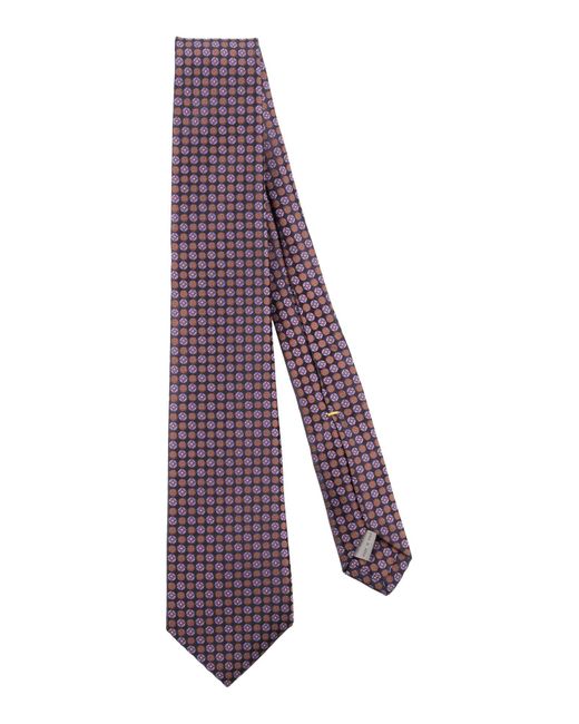 Canali Purple Ties & Bow Ties for men