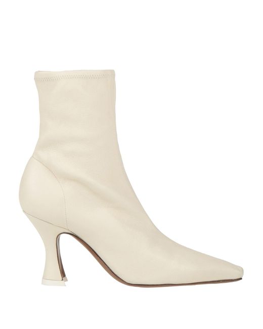 Neous White Ankle Boots