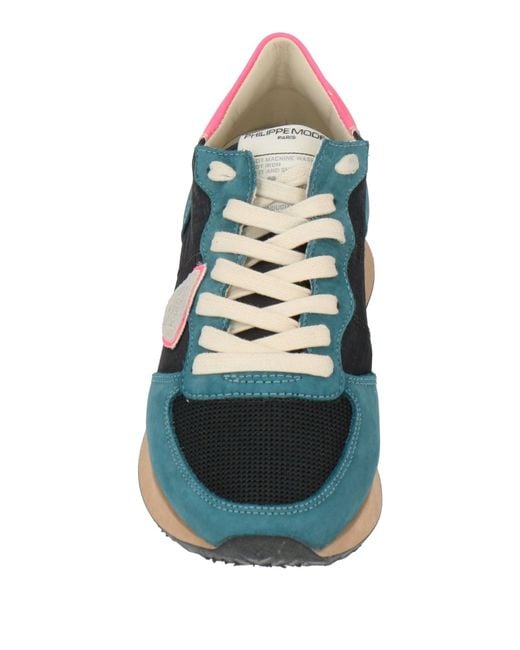 Philippe Model Blue Trainers