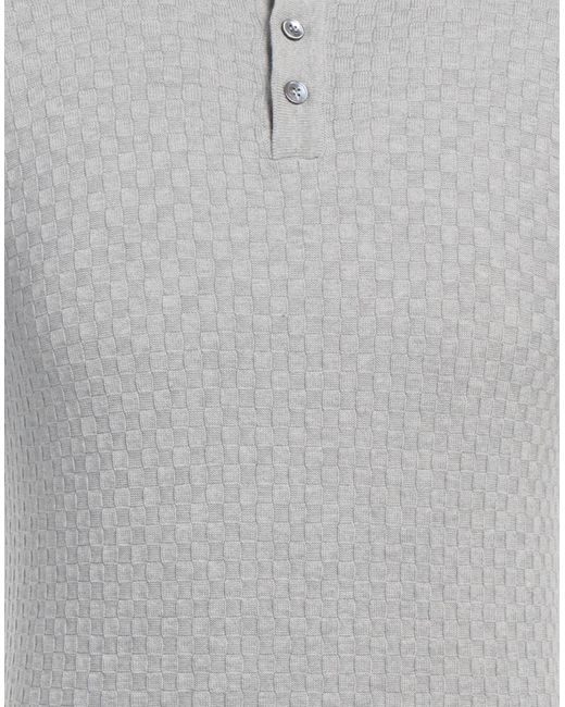 Tombolini Gray Sweater Cotton for men