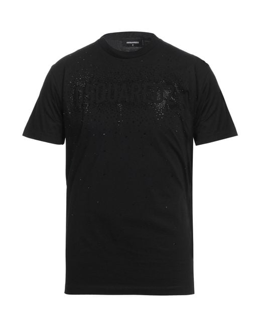 DSquared² T-shirts in Black für Herren