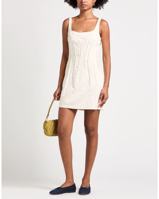 Minivestido Marni de color Natural