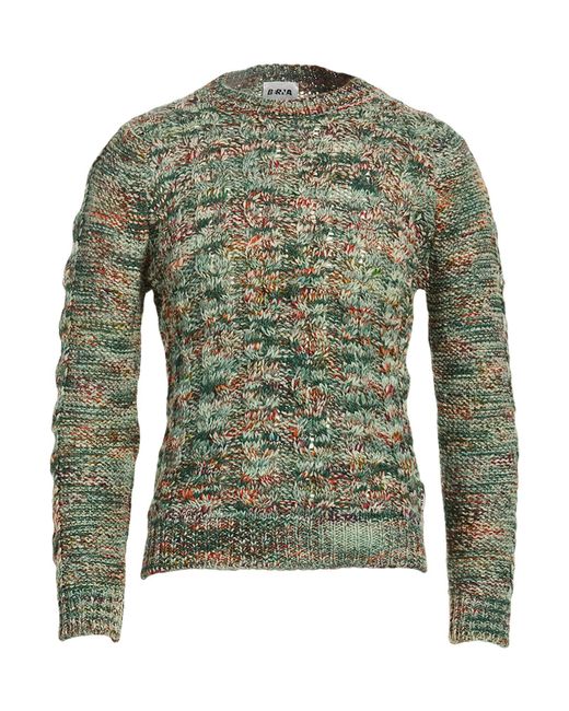 Berna Green Sweater Wool, Acrylic for men