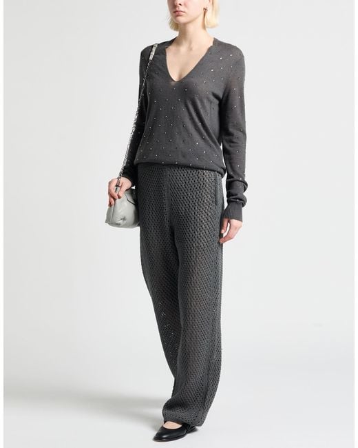 Brunello Cucinelli Gray Trouser