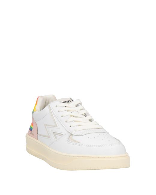 Moaconcept White Sneakers Soft Leather