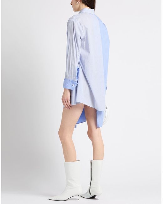 Yohji Yamamoto Blue Midi-Kleid
