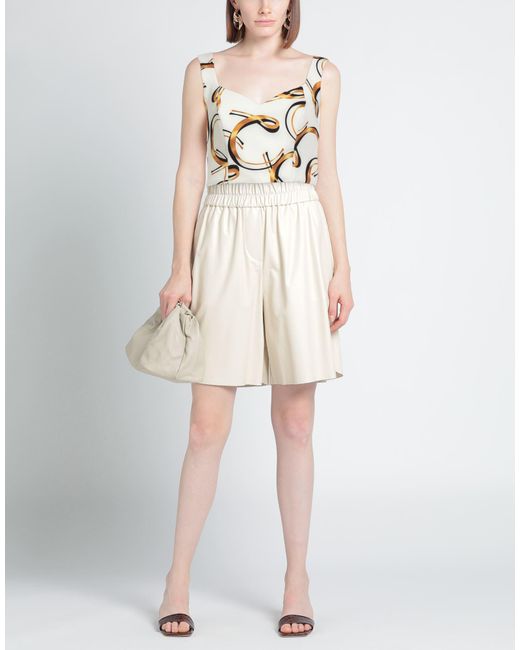 Camilla Metallic Top Polyester, Elastane