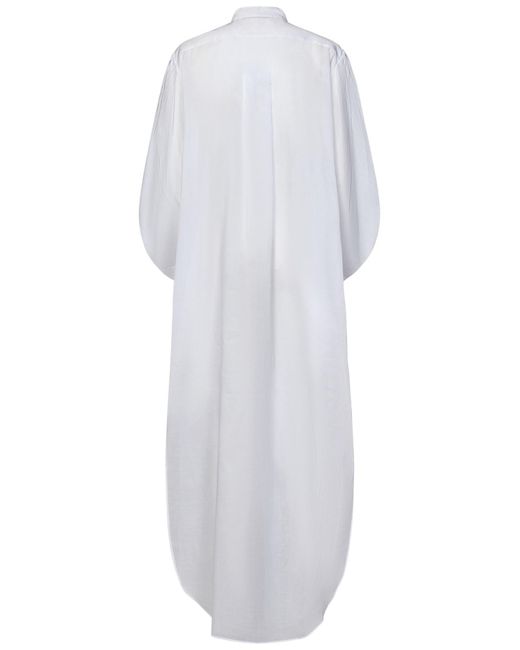Robe longue Alberta Ferretti en coloris White