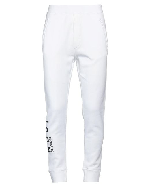 DSquared² White Trouser for men