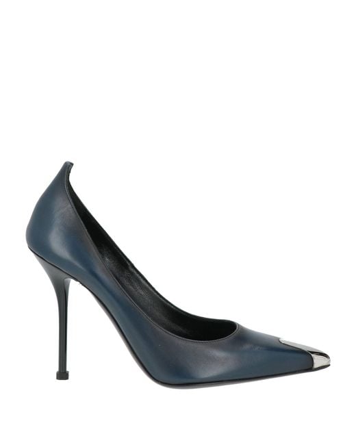 Stuart Weitzman Blue Pumps Leather