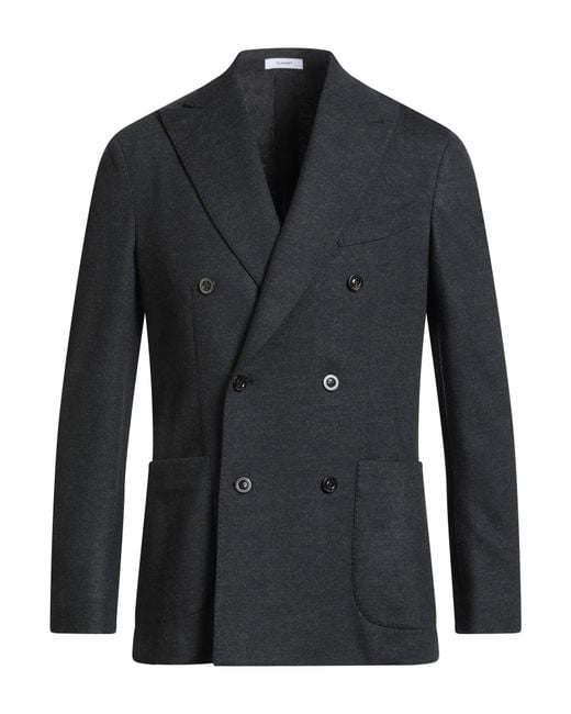 Boglioli Black Blazer for men