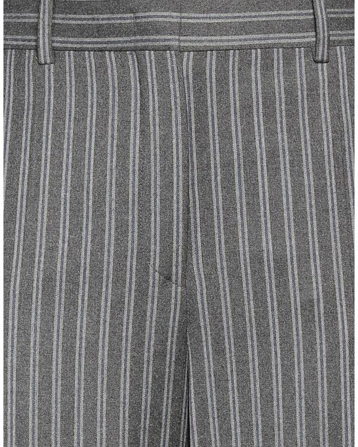 Alberta Ferretti Gray Pants Virgin Wool, Viscose, Polyester, Elastane