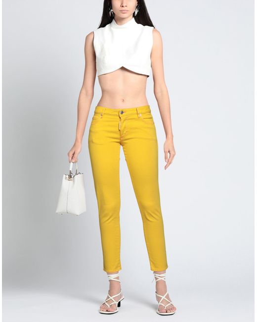 DSquared² Yellow Jeans