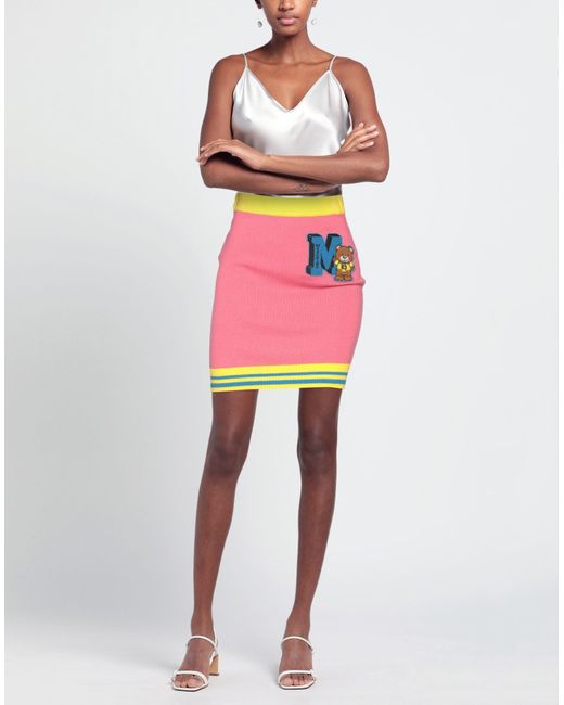 Moschino Pink Mini Skirt